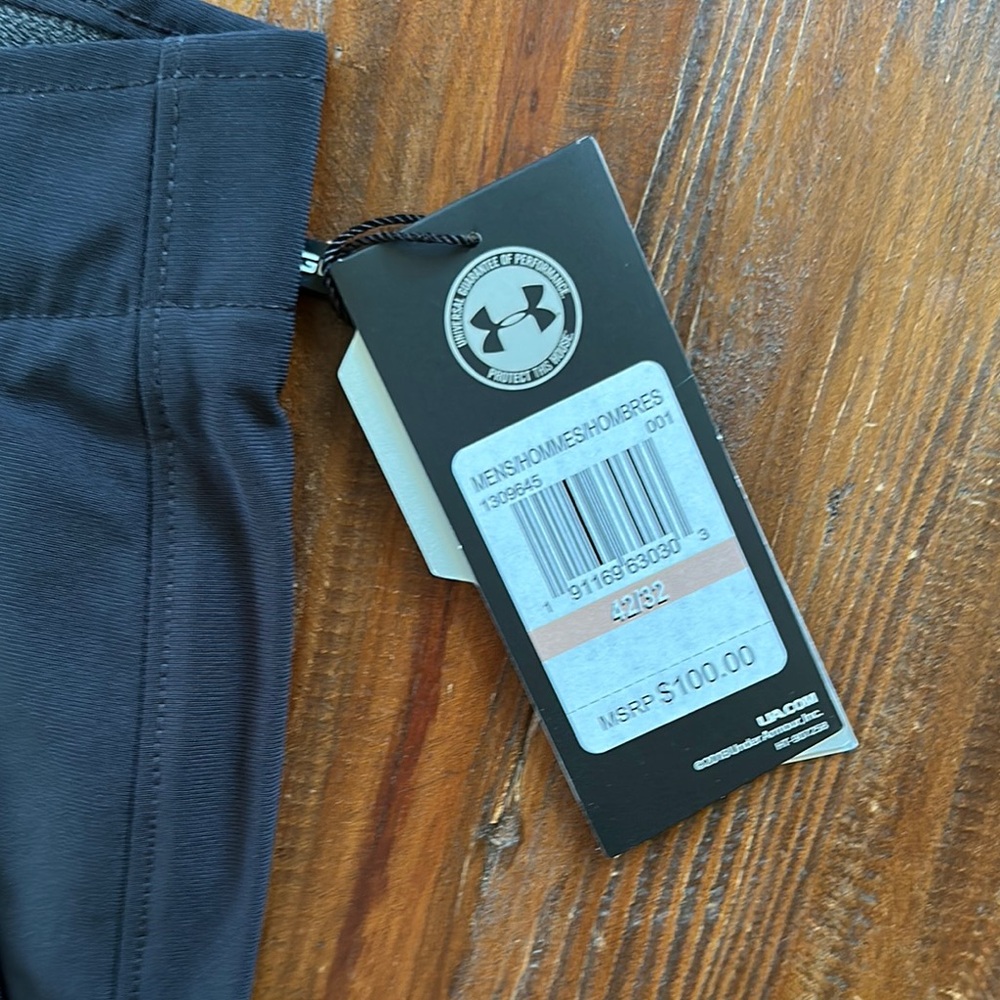 Under Armour Black Chinos Straight Leg - Picture 2 of 5